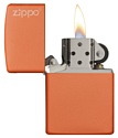 Zippo Orange Matte with Zippo Logo (231ZL-000023)