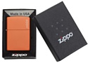 Zippo Orange Matte with Zippo Logo (231ZL-000023)
