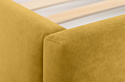 Divan Лайтси 120x200 (velvet yellow)