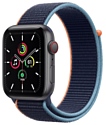 Apple Watch SE GPS + Cellular 44mm Aluminum Case with Sport Loop