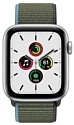 Apple Watch SE GPS + Cellular 44mm Aluminum Case with Sport Loop