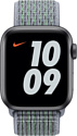 Apple Nike из плетеного нейлона 44 мм (дымчатый серый) MGQL3