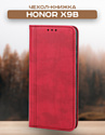 Case Book для Honor X9b (темно-красный)