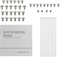 DeepCool CH170 DIGITAL WH R-CH170-WHNPI0D-G-1 DeepCool CH170 DIGITAL WH R-CH170-WHNPI0D-G-1
