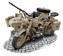 Italeri 7403 Немецкий военный мотоцикл с коляской