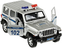 Технопарк Jeep Wrangler Sahara Полиция SAHARA5D-12SLPOL-SR