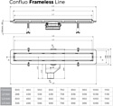 Pestan Confluo Frameless Line 450 13701211