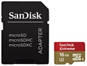 Sandisk Extreme microSDHC Class 10 UHS Class 3 60MB/s 16GB
