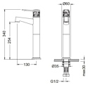 Yatin Сarving 8065002 (chrome)