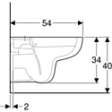 Geberit Smyle 500.210.01.1