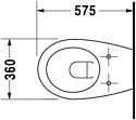 Duravit Duraplus Colomba (254709+006419)