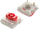 NuPhy Air75 V2 Ionic White Gateron Low Profile Red 2.0