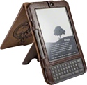 Tuff-Luv Kindle Keyboard Eco-nique Hemp Tree of Life Brown (H3_10)