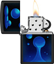 Zippo Lava Lamp Black Matte 48675