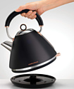 Morphy Richards Accents Rose Gold and Black Traditional Kettle 102104