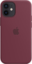 Apple MagSafe Silicone Case для iPhone 12 mini (сливовый)