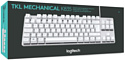 Logitech K835 TKL silver, TTC Blue (без кириллицы)