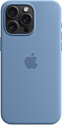 Apple MagSafe Silicone Case для iPhone 15 Pro Max (зимний синий)