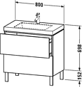 Duravit L-cube LC6937O2222