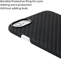 Pitaka MagEZ Case Pro для iPhone 7 (twill, черный/серый)