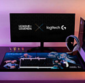 Logitech G Pro K/DA GX Brown Tactile (без кириллицы)