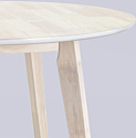 Stool Group Gerda 100x100 LWM(CR)10108HL32 (беленый дуб)