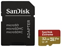SanDisk Extreme microSDHC Class 10 UHS Class 3 V30 A1 90MB/s 32GB
