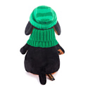 Basik & Co в зеленой шапке и шарфе (29 см)
