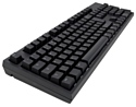 WASD Keyboards CODE 105-Key Swedish Mechanical Keyboard Cherry MX Clear black USB