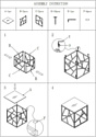 Stool Group Арт Деко 55x55 EET-015 (прозрачное стекло/сталь серебристый)