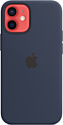 Apple MagSafe Silicone Case для iPhone 12 mini (темный ультрамарин)