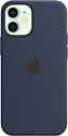 Apple MagSafe Silicone Case для iPhone 12 mini (темный ультрамарин)