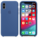 Apple Silicone Case для iPhone XS (голландский синий)