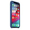 Apple Silicone Case для iPhone XS (голландский синий)