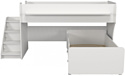 Капризун 12 Р444-2 с лестницей и ящиками (белый)
