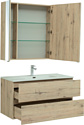 Aquanet Комплект мебели для ванной комнаты Алвита New 100 274203