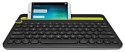 Logitech Multi-Device Keyboard K480 black Bluetooth