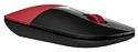 HP Z3700 Wireless Mouse Red USB