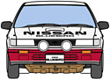 Hasegawa Nissan Bluebird 4Door Sedan SSS-R (U12) Early (1987) 1/24 21135