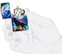 Zippo Wolf Design 49683