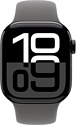 Apple Watch Series 10 42 мм (алюминиевый корпус, спортивный силиконовый ремешок S/M)