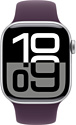 Apple Watch Series 10 42 мм (алюминиевый корпус, спортивный силиконовый ремешок S/M)