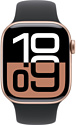 Apple Watch Series 10 42 мм (алюминиевый корпус, спортивный силиконовый ремешок S/M)