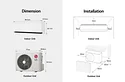LG Dualcool Deluxe Pro H12S1D/in