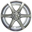 Sakura Wheels 3717 9x20/6x139.7 D110.5 ET15 Серый с полировкой