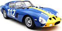 Bburago Ferrari 250 GTO 18-26305 (желтый/синий)