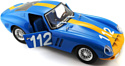 Bburago Ferrari 250 GTO 18-26305 (желтый/синий)