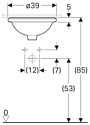 GEBERIT VariForm 500.746.01.2