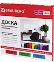 BRAUBERG стеклянная 45x45 см (фиолетовый)