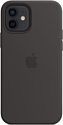 Apple MagSafe Silicone Case для iPhone 12/12 Pro (черный)